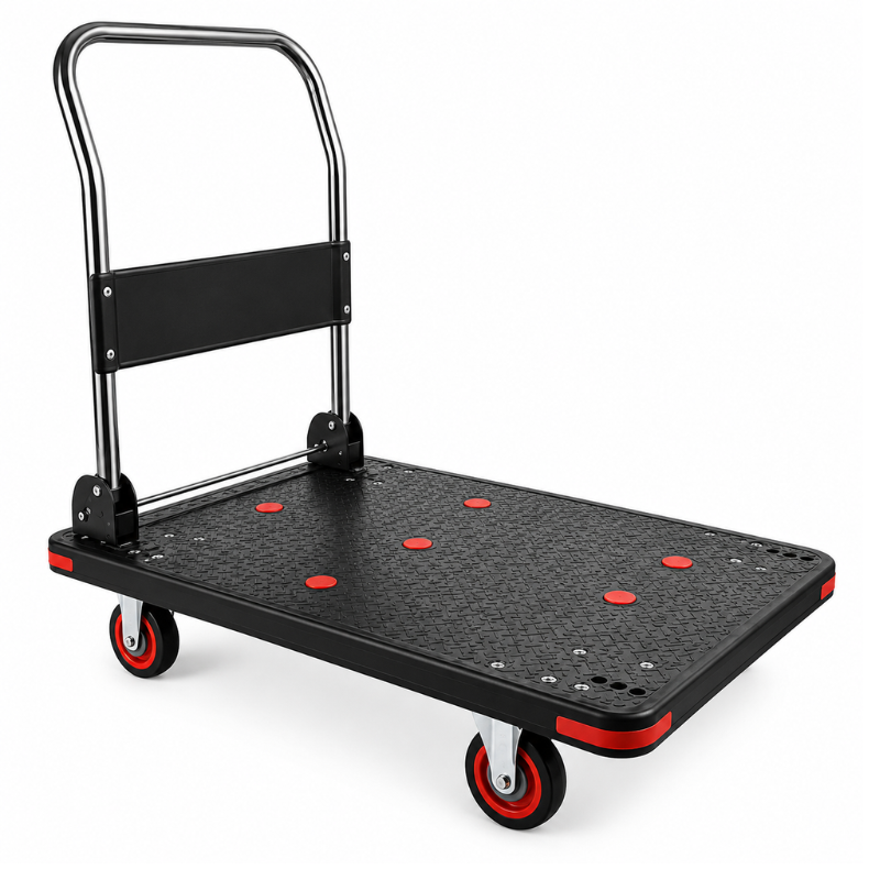 CARRO PLEG DE CARGA PLASTICO 400KG